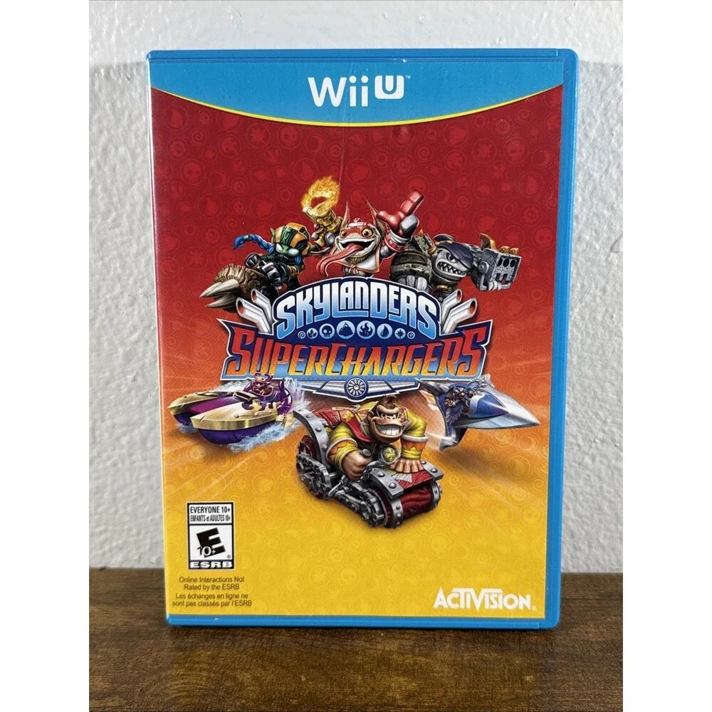 Skylanders Superchargers Wii U standalone GAME DISC ONLY no figures or portal